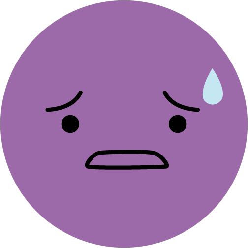 illustration of feeling anxious