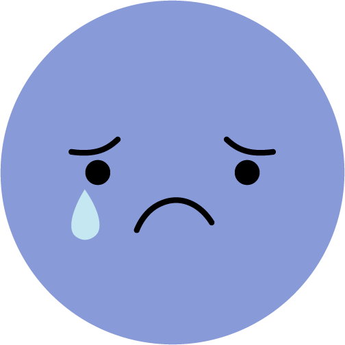 illustration of sadness